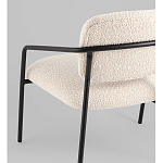 Кресло лаунж Rooney букле белый варинант исполнения - 3 | Loft Concept в Уфе