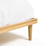 Кровать из массива дуба с пружинным блоком Mateta варинант исполнения - 7 | Loft Concept в Уфе