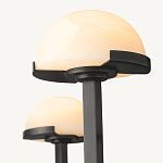 Люстрас 6-ю мраморными плафонами в форме купола Light Warm Light варинант исполнения - 1 | Loft Concept в Уфе