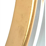 Зеркало в золотой деревянной раме Riviera варинант исполнения - 1 | Loft Concept в Уфе