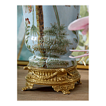 Ваза из фарфора с бронзовыми элементами Tropical Garden варинант исполнения - 5 | Loft Concept в Уфе