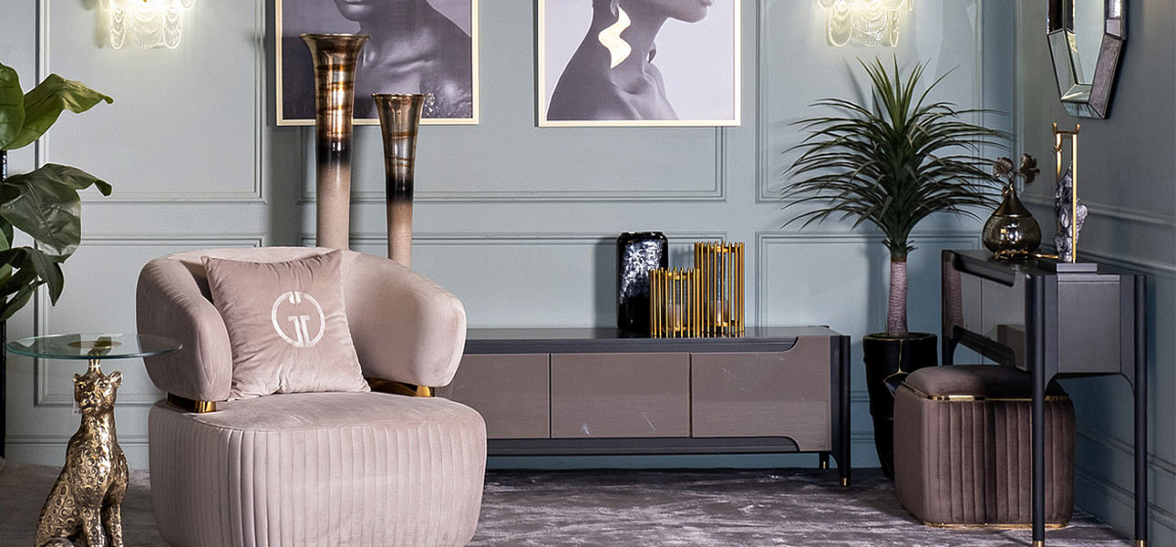 Ваза бежевый конус Sophia 100 Ваза бежевый конус Sophia 100 - Loft-Concept в Уфе