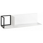 Полка навесная белая открытая Strict Lines  варинант исполнения - 1 | Loft Concept в Уфе