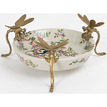 Блюдо фарфоровое Полет стрекоз Jita варинант исполнения - 2 | Loft Concept в Уфе