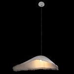 Подвесной светильник с асимметричным волнообразным абажуром и фактурной бахромой по краю Tactile Line варинант исполнения - 5 | Loft Concept в Уфе