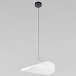 Подвесной светильник с белым тканевым плафоном в форме облака Crystal Cloud Junction варинант исполнения - 2 | Loft Concept в Уфе