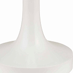 Торшер белый с тканевым абажуром на деревянном основании Graceful Silhouette варинант исполнения - 1 | Loft Concept в Уфе