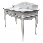 Стол-бюро белого цвета из массива бука с 4-мя ящиками White Provence варинант исполнения - 2 | Loft Concept в Уфе