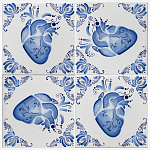 Плитка с узором Мое сердце варинант исполнения - 1 | Loft Concept в Уфе