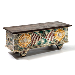 Сундук резной Advaith Carved Antique Chest варинант исполнения - 3 | Loft Concept в Уфе