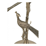 Столик с круглой стеклянной столешницей и корпусом в виде двух павлинов на ветке Table Two Peacocks варинант исполнения - 5 | Loft Concept в Уфе