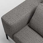 Мебельная ткань Шенилл серый цвет 142 см T4-46 варинант исполнения - 9 | Loft Concept в Уфе