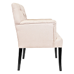 Кресло Addison Chic Armchair beige flax варинант исполнения - 1 | Loft Concept в Уфе