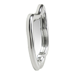 Зеркало в серебряной раме Liquid Iron варинант исполнения - 2 | Loft Concept в Уфе