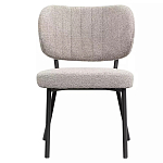 Стул мягкий с серо-бежевой буклированной обивкой Inspiration from Provence варинант исполнения - 1 | Loft Concept в Уфе