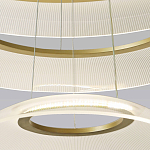 Люстра подвесная с 3-мя кольцевыми светодиодными лампами Catcher варинант исполнения - 4 | Loft Concept в Уфе