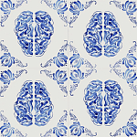 Плитка с узором Мозг варинант исполнения - 1 | Loft Concept в Уфе