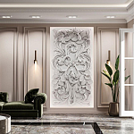 Барельеф SYMMETRIC MELODY варинант исполнения - 1 | Loft Concept в Уфе