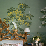 Обои ручная роспись Harpsden blue варинант исполнения - 4 | Loft Concept в Уфе