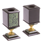 Настольный канцелярский набор из нефрита Apollo варинант исполнения - 4 | Loft Concept в Уфе