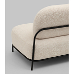 Диван Стоун ткань букле молочный варинант исполнения - 4 | Loft Concept в Уфе