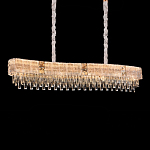 Люстра волнистой формы с каскадом из прозрачного хрусталя Constant Sparks варинант исполнения - 4 | Loft Concept в Уфе