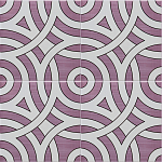 Дизайнерская плитка с узором Петли варинант исполнения - 3 | Loft Concept в Уфе