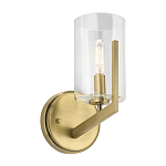 Бра с прозрачным плафоном в форме цилиндра Kichler варинант исполнения - 1 | Loft Concept в Уфе