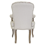 Кресло с изображением сакуры Aubrey Classical Armchair beige flax варинант исполнения - 2 | Loft Concept в Уфе