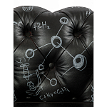 Кресло "Умный Умник" Rick and Morty graffiti chair натуральная кожа  варинант исполнения - 5 | Loft Concept в Уфе