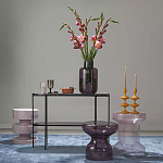 Кофейный столик стеклянный Elegant Lilac Glass Model варинант исполнения - 1 | Loft Concept в Уфе