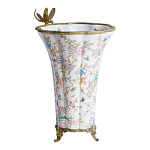 Ваза с бронзовой стрекозой Paradise Dragonfly варинант исполнения - 2 | Loft Concept в Уфе