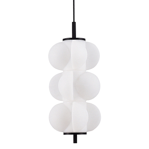 Светодиодный подвесной светильник геометрической формы с белым воздушным плафоном Glowing Cloud