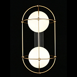 Бра настенное с 2 белыми плафонами Karina варинант исполнения - 1 | Loft Concept в Уфе