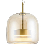 Подвесной светильник Blanton Amber Glass Hanging Lamp 26 варинант исполнения - 1 | Loft Concept в Уфе