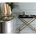 Стол сервировочный с зеркальной столешницей Splendid Serving Table варинант исполнения - 7 | Loft Concept в Уфе