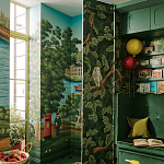 Обои ручная роспись Little London Jubilee Colourway варинант исполнения - 4 | Loft Concept в Уфе