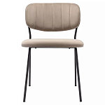 Стул Singer Chair без подлокотников светло-коричневый Велюр варинант исполнения - 6 | Loft Concept в Уфе