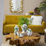 Ваза фарфоровая с ручной росписью Leopard Collection  варинант исполнения - 8 | Loft Concept в Уфе