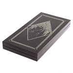 Подарочные нарды из натурального камня с гравировкой Backgammon from Stone варинант исполнения - 7 | Loft Concept в Уфе