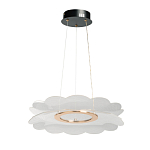 Люстра с прозрачным волнистым плафоном в форме цветка Ethereal Bloom варинант исполнения - 2 | Loft Concept в Уфе