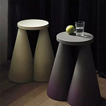 Дизайнерский журнальный стол на 2-х конусообразных ножках Epykopy варинант исполнения - 4 | Loft Concept в Уфе