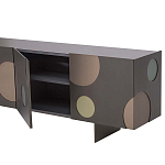 Дизайнерский комод с декором в виде круглых элементов на фасаде Matisse варинант исполнения - 2 | Loft Concept в Уфе