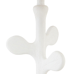 Настольная лампа с белым каркасом и тканевым абажуром Natural Stems варинант исполнения - 2 | Loft Concept в Уфе