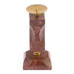 Подсвечник фигурный из натурального камня лемезит Stone Candlestick варинант исполнения - 2 | Loft Concept в Уфе