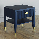 Прикроватная тумбочка с ящиком Elsa Dreams Blue варинант исполнения - 1 | Loft Concept в Уфе