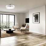 Потолочный светильник с гофрированным абажуром цвета графит Millennium варинант исполнения - 3 | Loft Concept в Уфе