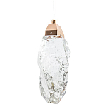 Подвесной светильник Soar Hanging Lamp Gold Transparent Прозрачный варинант исполнения - 1 | Loft Concept в Уфе