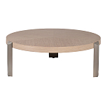 Столик журнальный круглый со светлым шпоном Light Veneer Table варинант исполнения - 5 | Loft Concept в Уфе