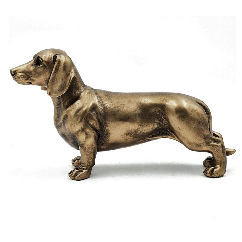 Статуэтка такса с реалистичными деталями и гладкой поверхностью Dachshund Style Бронза Статуэтка такса с реалистичными деталями и гладкой поверхностью Dachshund Style Бронза в Уфе | Loft Concept
